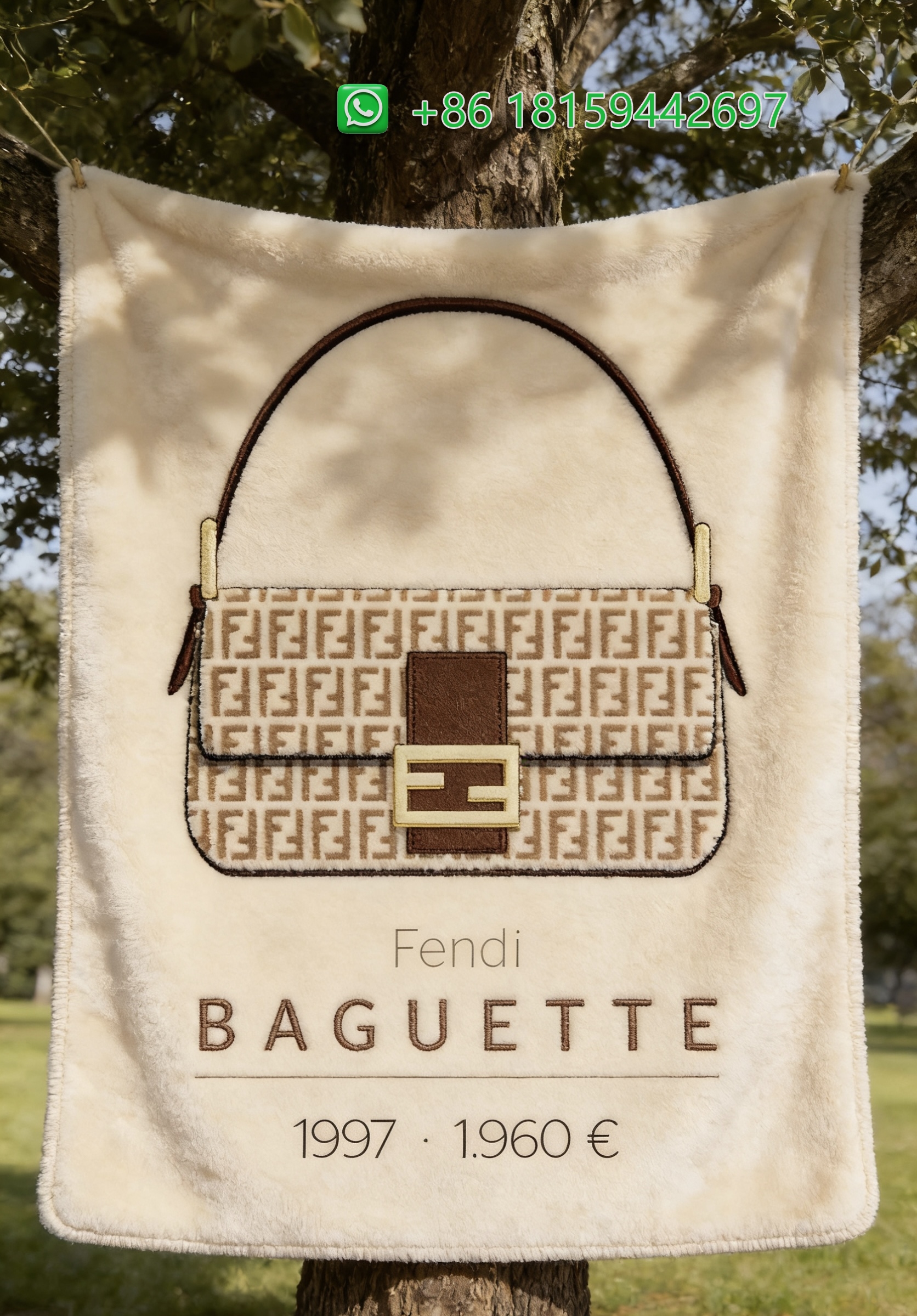 Fendi Throw Blankets
